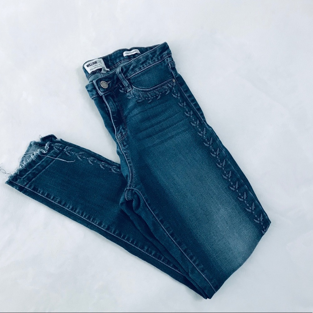 Womens William Rast Sculpted High Rise Jeans Sz 29